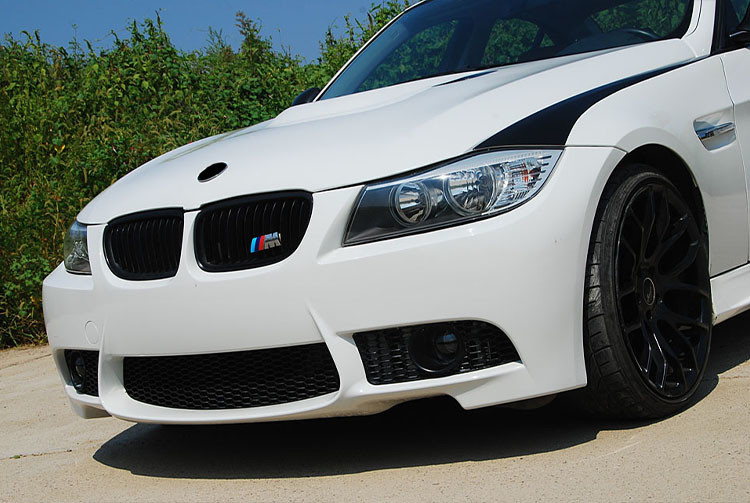 For BMW E90 M3 Body Kit with E90 Front Bumper PP Material 2005 2012